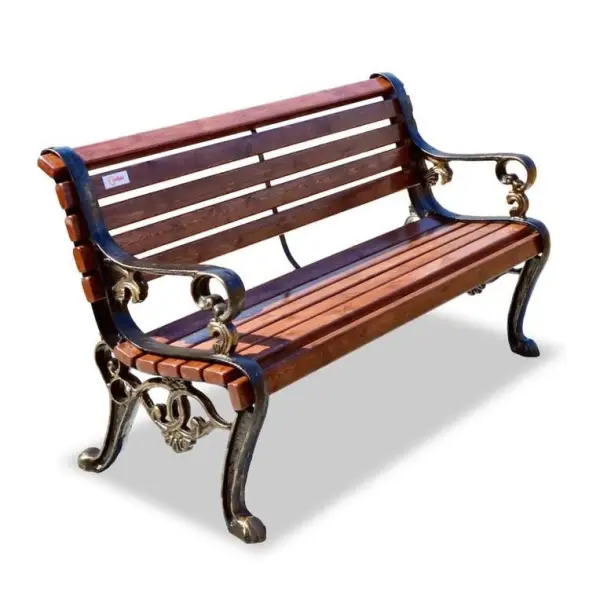 Скамейка чугунная «Гефест» 0,8 м (кресло)