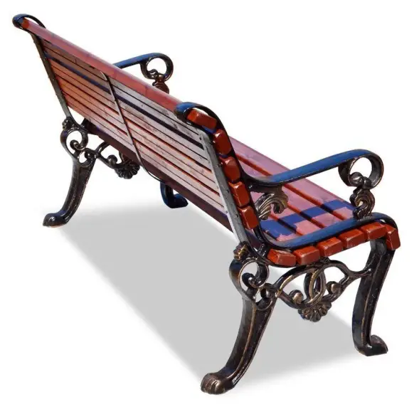 Скамейка чугунная «Гефест» 0,8 м (кресло)
