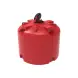 Емкость для хранения жидких минеральных удобрений (КАС, ЖКУ и др) 4500 TR с откидной крышкой красный