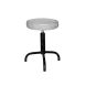 Табурет светло-серый Т04-1 черный каркас [10996]