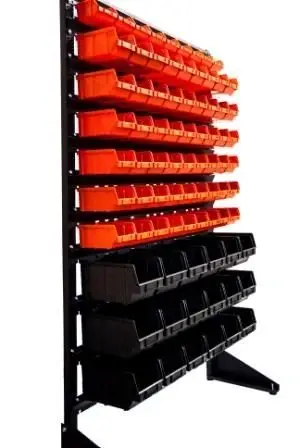 Стеллаж с пластиковыми ящиками 1501-1/6/3 O-CH