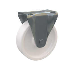 Колесо большегрузное неповоротное (полиамид) диаметр 160 мм [9297]