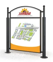 Указатель стальной низкий арт. 388