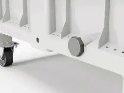 Контейнер iBox 1200х800х800 сплошной на ножках с пробкой 2"