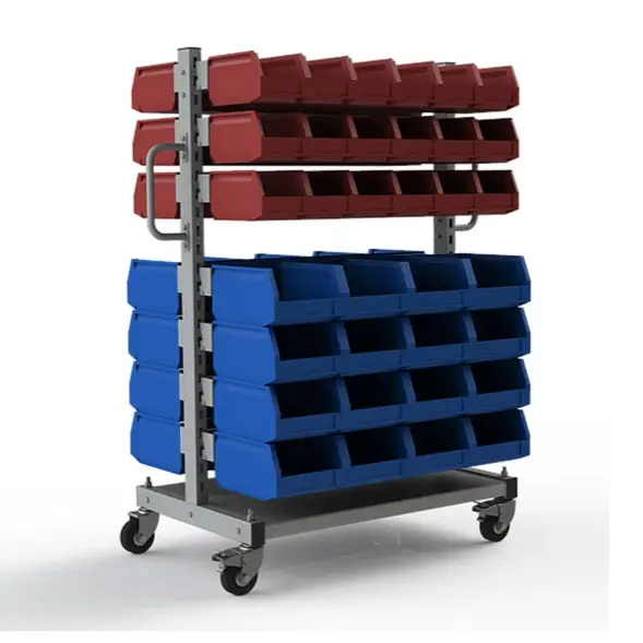 Стеллаж мобильный №213 (1415х950х610)