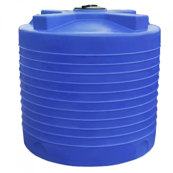 Емкость вертикальная 6000л синяя