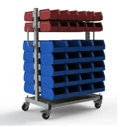 Стеллаж мобильный №214 (1415х950х610)