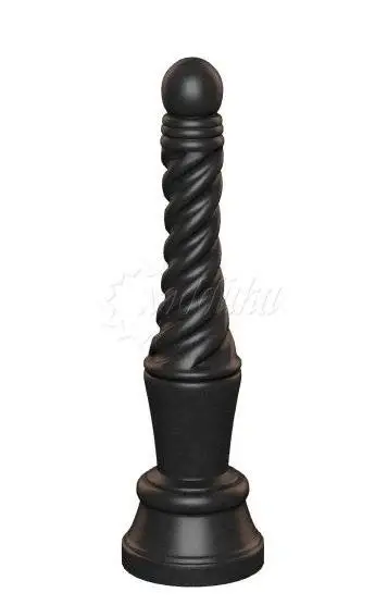 Чугунный тротуарный столбик М1