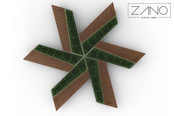 Скамья «Клумба 4»