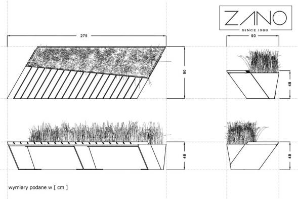 Скамья «Клумба 4»