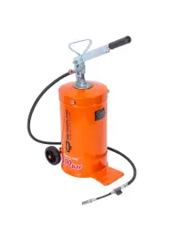 Ручной солидолонагнетатель с емкостью 16 кг с тележкой, 300 бар, профессиональная версия