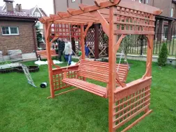 Пергола-качели «Сомниум» Лиственница