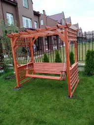 Пергола-качели «Сомниум» Лиственница