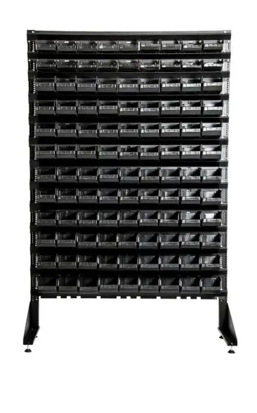 Стеллаж с пластиковыми ящиками 1501-2/10/0 CH