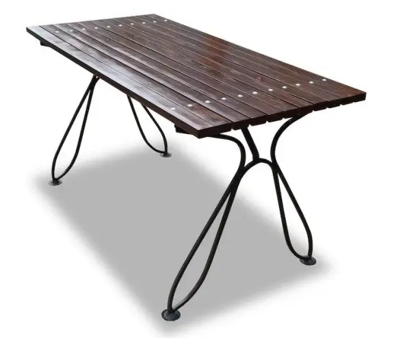 Стол кованый «Капелька» 1,5 м