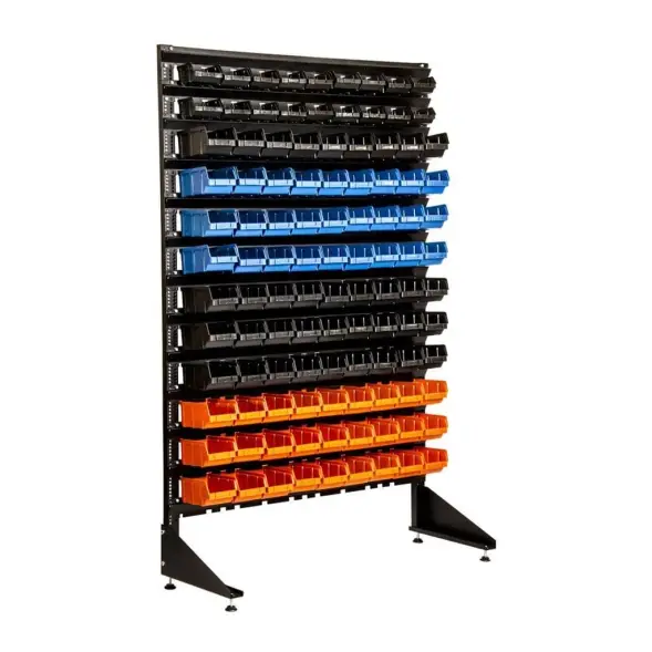 Стеллаж с пластиковыми ящиками 1501-2/10/0 CH-Kombo