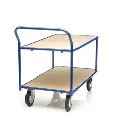 Тележка платформенная Стелла-техник КП-2-Ф-5-8-125-К , 2-х ярусная, 500х800мм