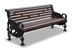 Скамейка чугунная «Лебеди» 1,8 м