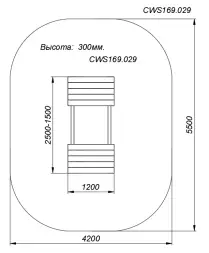 Песочница BALKWOOD «Мемфис»