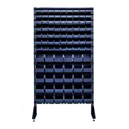 Стеллаж с пластиковыми ящиками 1801-2/5/5 CH