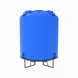Емкость TR 10000 л под плотность до 1,5 г/см3 синяя на основании для полного слива F