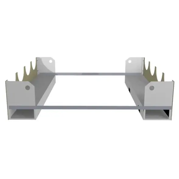Ложемент для перевозки 4-х газовых баллонов ПБП-09 1170x1100x250 мм Серый