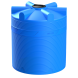 Емкость (резервуар) пластиковая вертикальная с крышкой, 5000 л, синий [TV5000S13]