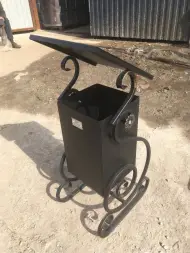 Уличная урна для мусора «Валюта»