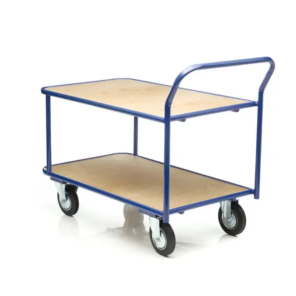 Тележка платформенная Стелла-техник КП-2-Ф-5-8-200-К , 2-х ярусная, 500х800мм