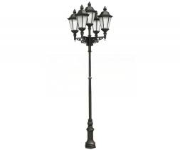 Фонарь уличный «Пушкин — 5» со светильниками