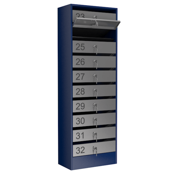 Почтовый ящик на 10 ячеек серия Эталон [12009]