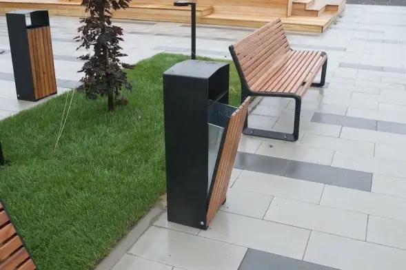 Урна стальная «Новая Москва» Объём: 25 литров