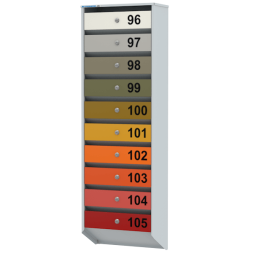 Ящик почтовый 10-секционный серия Базис Плюс [11810]