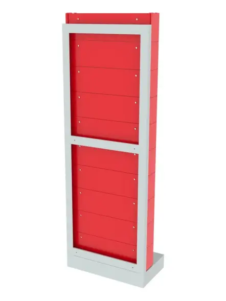 Стойка напольная Стелла-техник 404-00-00-10 (610х325х1650)