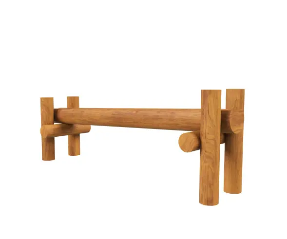 Игровой элемент AQUAWOOD «Желоб для воды на опоре одинарный»