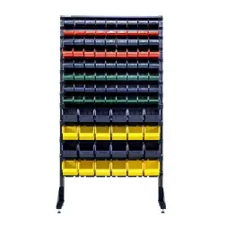 Стеллаж с пластиковыми ящиками 1801-2/6/4 CH-Kombo