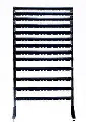 Стеллаж с пластиковыми ящиками 1801-2/6/4 CH-Kombo