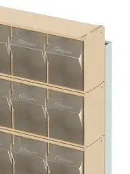 Стойка бежевая напольная Стелла-техник 404-00-00-10-B