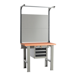 Верстак ВС-100-02 с двойным экран ВС-100-Э4 [17912]