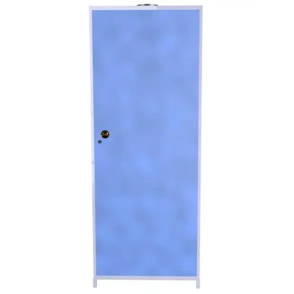 Шкаф для аккумуляторов ШМА-01 700x550x1850 мм Синий