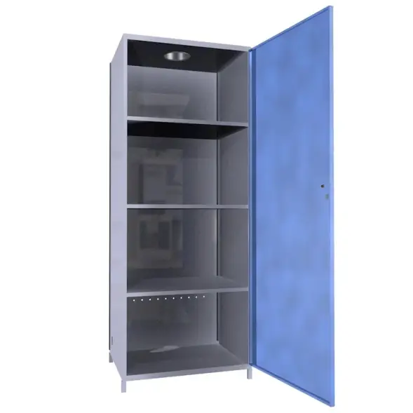 Шкаф для аккумуляторов ШМА-01 700x550x1850 мм Синий