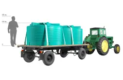 Сельскохозяйственная емкость. Кассета 2*5500 л