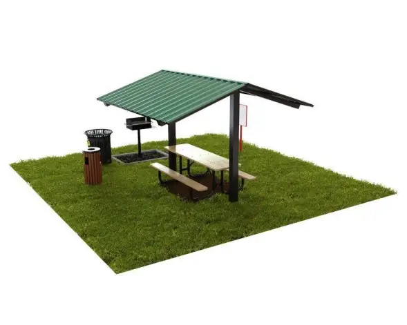 Мангальная зона №3 на 6 мест