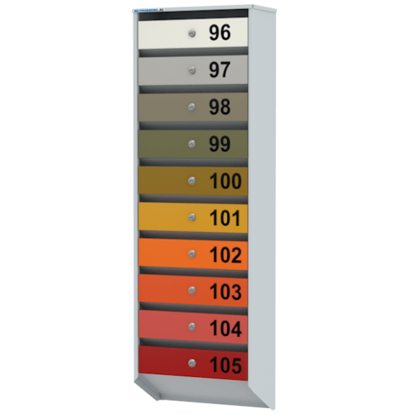 Ящик почтовый 10-секционный серия Базис Плюс [11814]