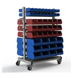 Стеллаж мобильный №228 (1415х950х610)