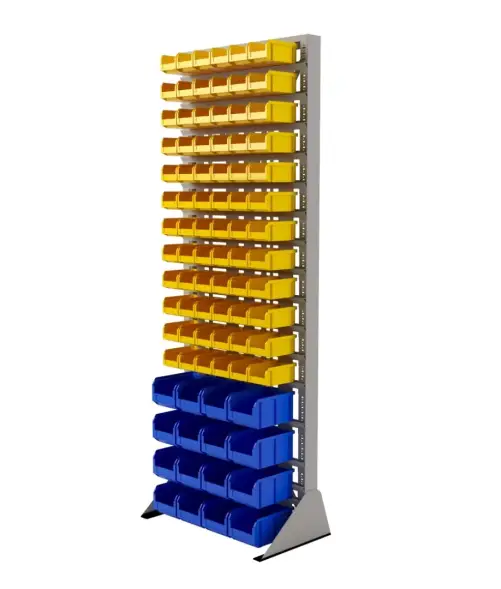 Стойка Стелла-техник односторонняя D1-12-04-00 с ящиками, 2020х735 мм