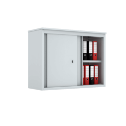 Антресоль с дверьми-купе на офисный шкаф [13215]