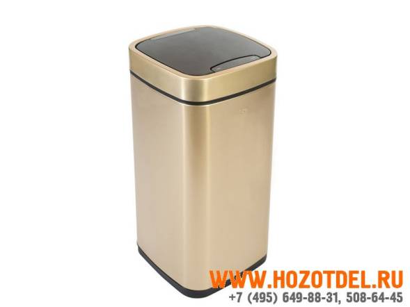 Сенсорное ведро EKO, 21 литр, золотая шампань