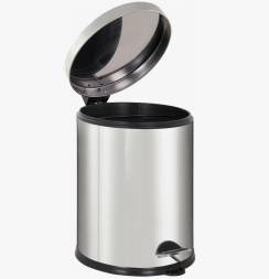 Ведро-контейнер для мусора урна с педалью Laima Classic Plus, 12 литров