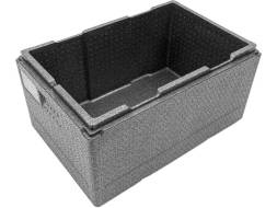 Термобокс пенополипропиленовый с крышкой STP Normal N, 600х400х320 мм, 46 л, 40 кг/м3